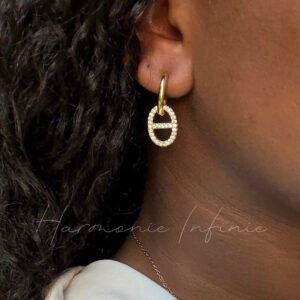 boucle d'oreille mélanie